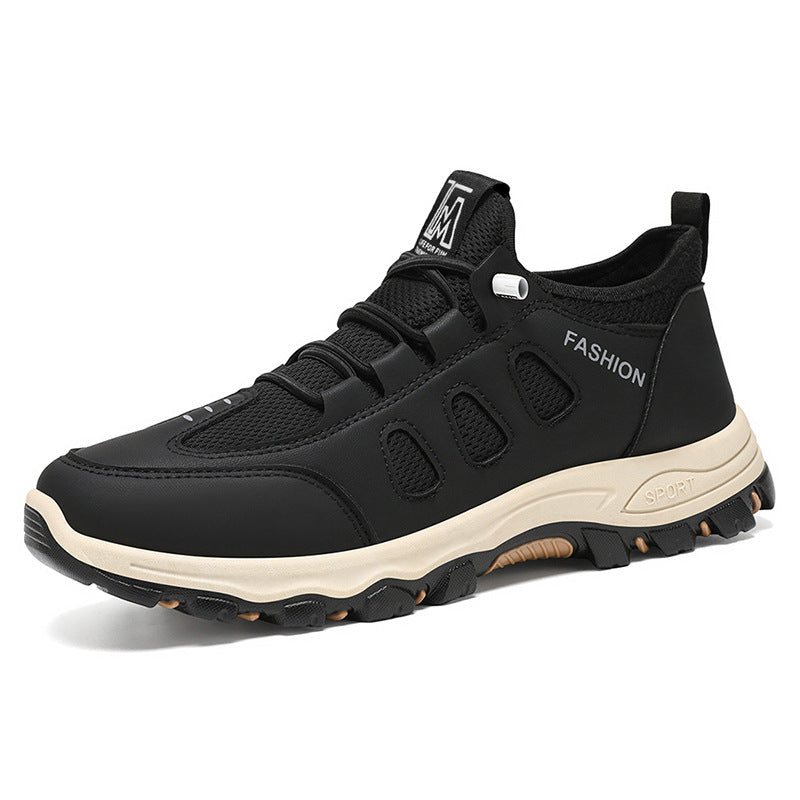 Herren nan leichte atmungsaktive Outdoor-Trail-Sneaker mit rutschfester Profilsohle Drune