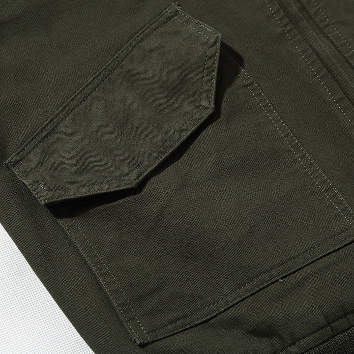Herren robuste Canvas-Fliegerjacke Drune