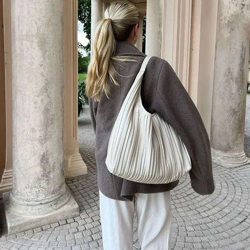 Damen 600+ kurzer oversized Wollmix‑Mantel mit weitem Schnitt und Reverskragen Drune