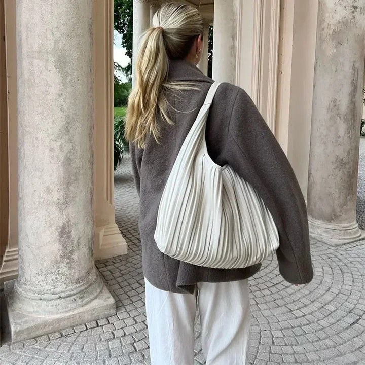 Damen 600+ kurzer oversized Wollmix‑Mantel mit weitem Schnitt und Reverskragen Drune