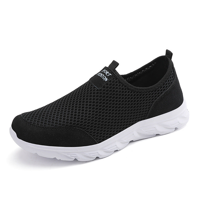 Herren Atmungsaktive Slip-On Walking Sneakers Drune