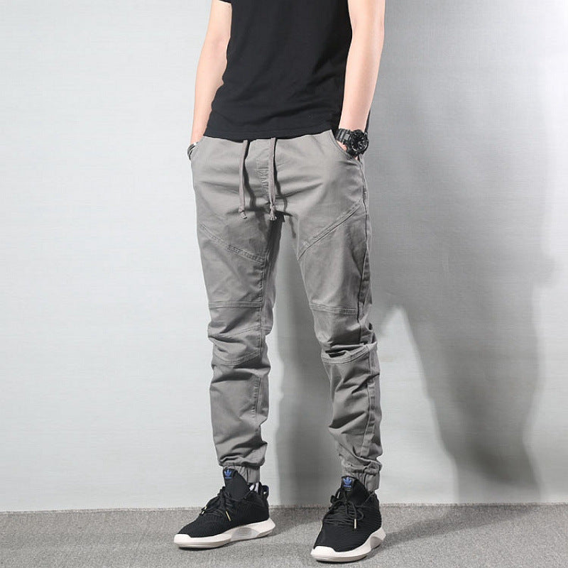 Herren Bequeme Cargo-Hose mit elastischem Bund Drune