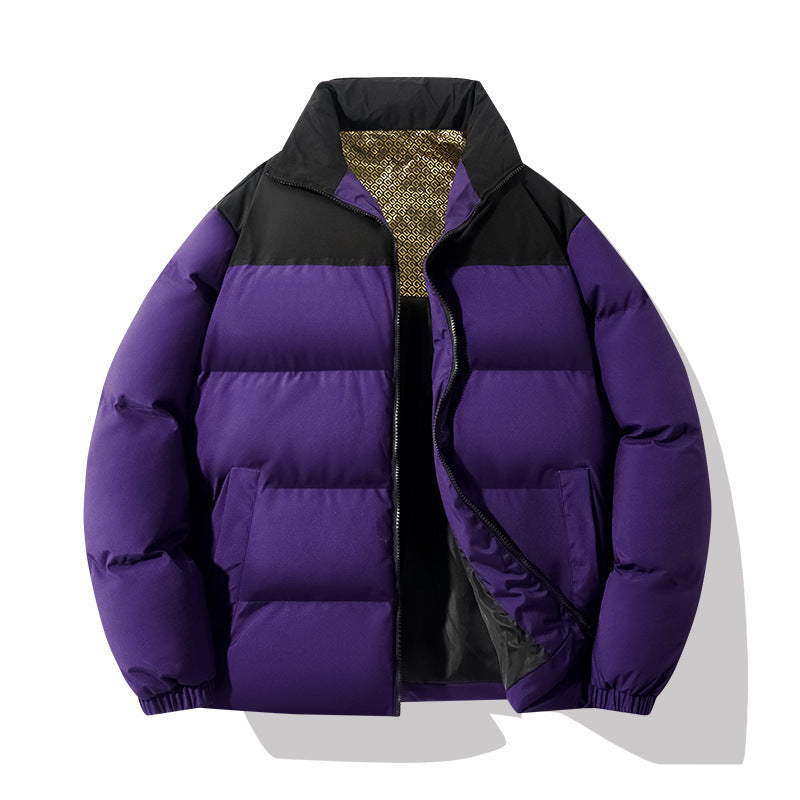 Herren isolierte Steppjacke mit hohem Kragen und praktischen Taschen Drune
