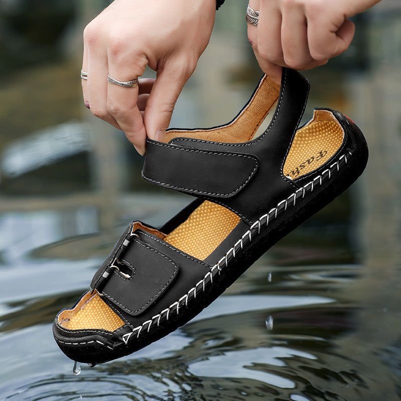 Herren Bequeme Sandalen Drune