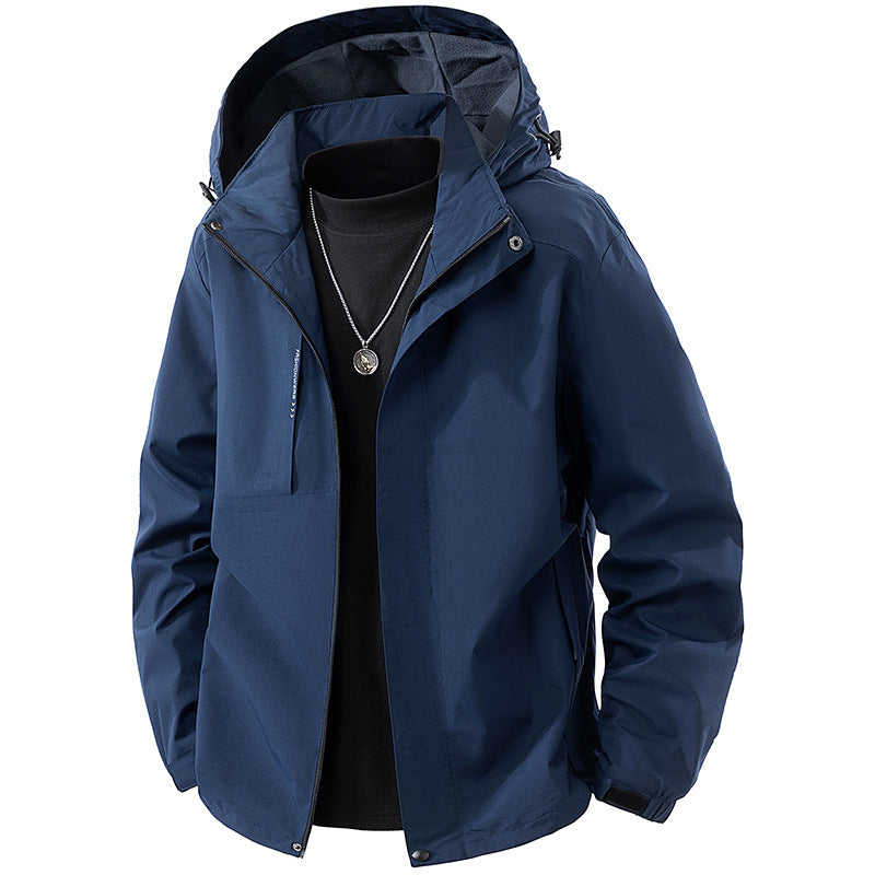 Herren Multifunktionale Wasserdichte Outdoor-Jacke