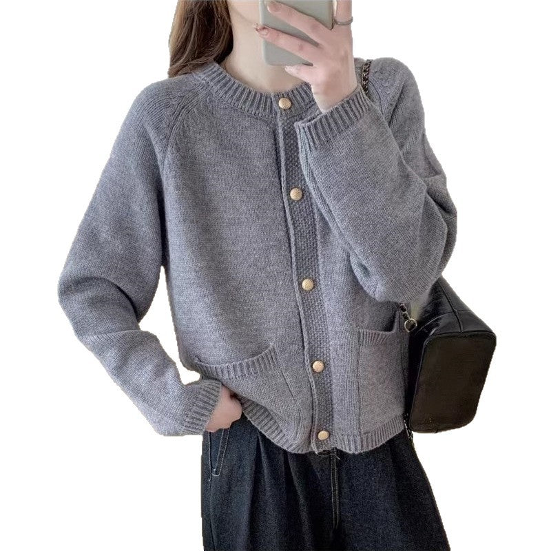 Damen Strickjacke mit hochwertiger Strickstruktur und praktischen Taschen Drune