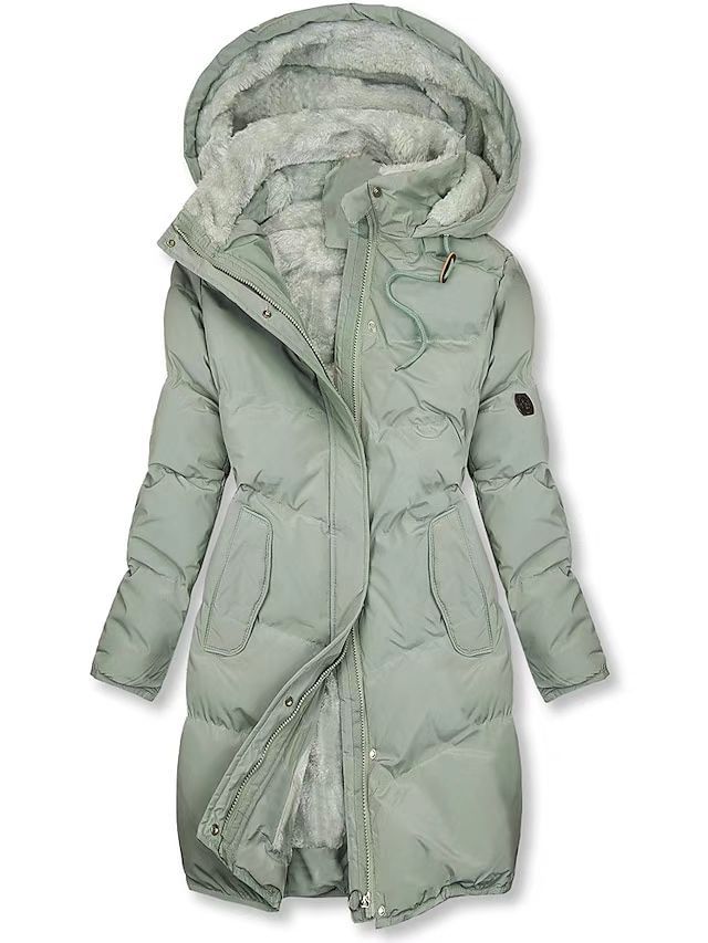 Damen Wärmeisolierte Parkajacke mit kuscheligem Innenfutter Drune