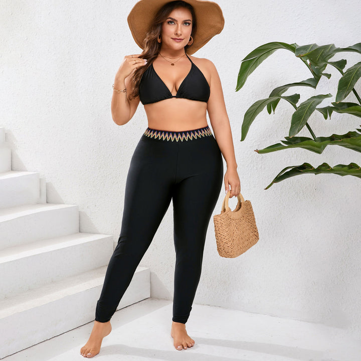 Damen Leggings mit elastischem Bund Drune