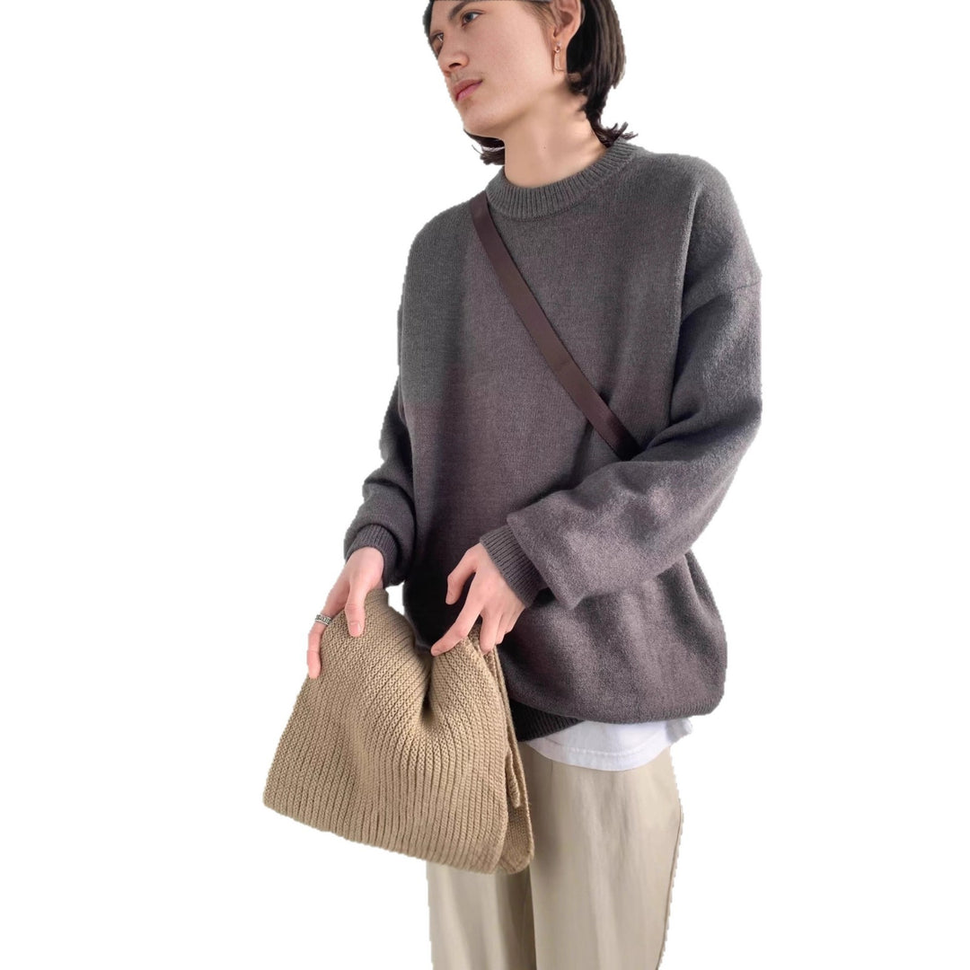 Damen Eleganter Oversized Pullover Drune
