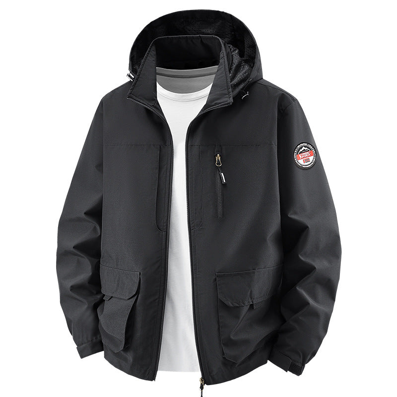 Herren Multifunktionale Outdoor Jacke Drune