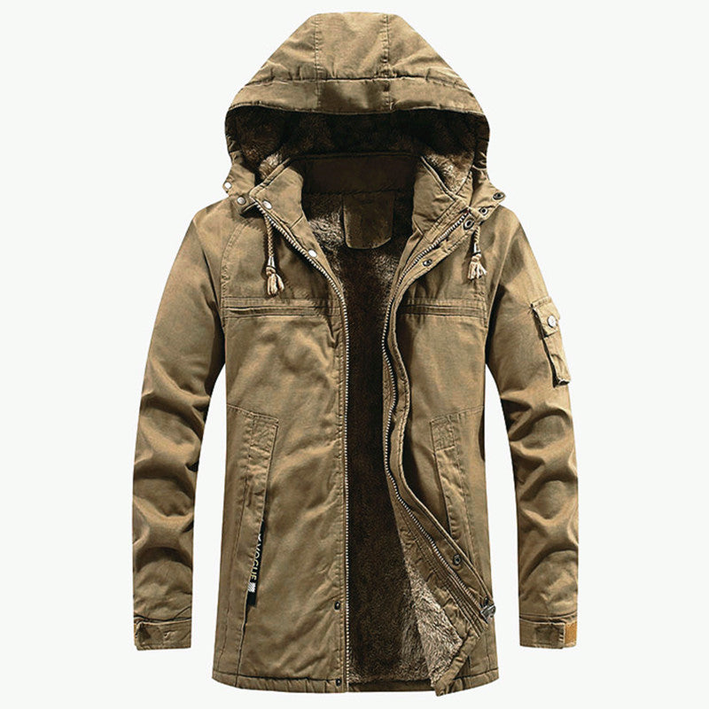 Herren Outdoor-Jacke mit Fleecefutter Drune
