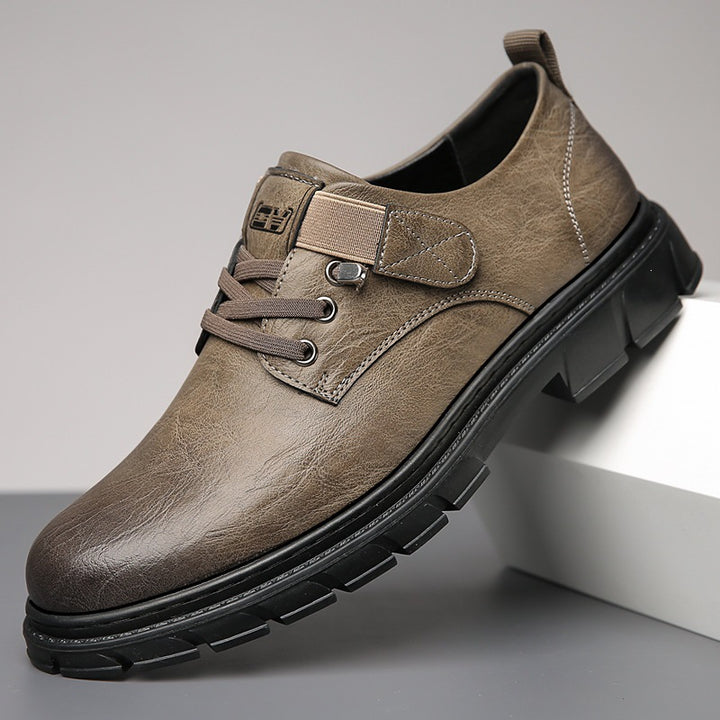 Herren Elegante und Bequeme Lederschuhe Drune