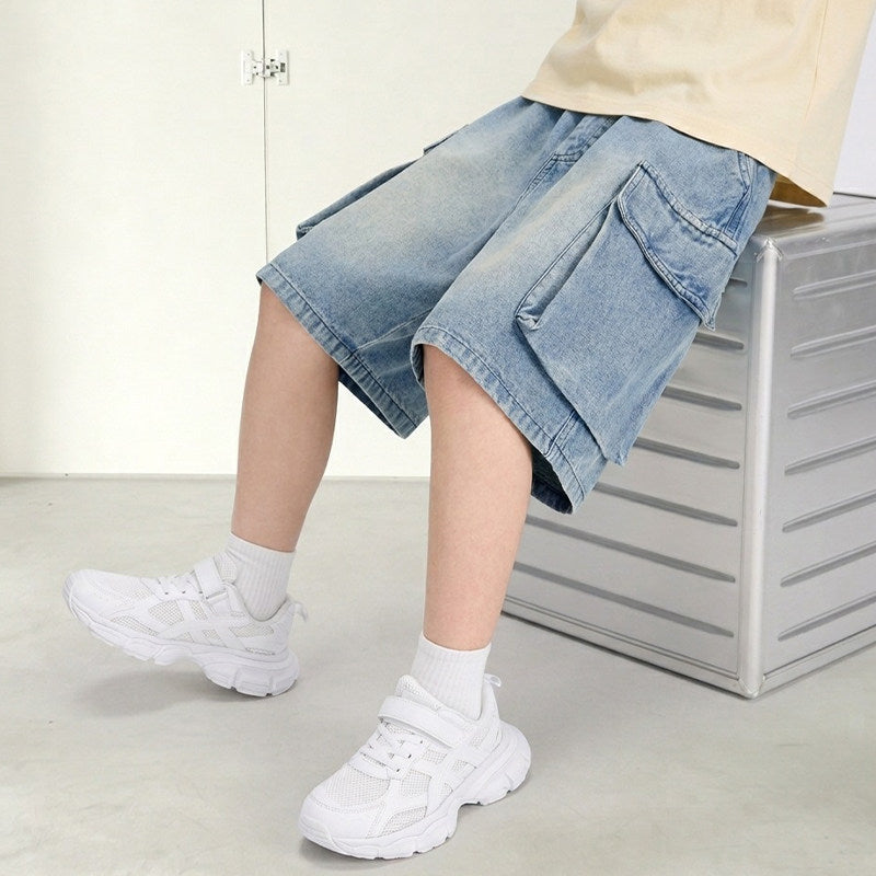 Unisex Cargo-Shorts mit tiefen Taschen Drune