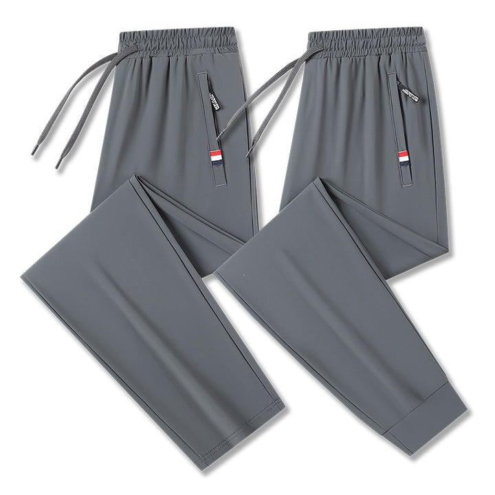 Herren Sportliche Freizeit-Hose mit elastischem Bund Drune
