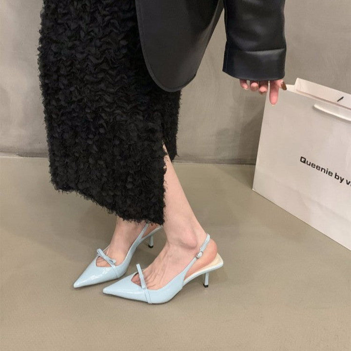 Damen Slingback-Pumps mit spitzem Design und elegantem Absatz Drune