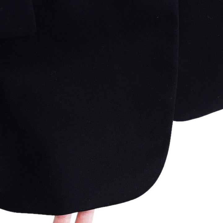 Damen Modischer Blazer mit einfachem Kragen Drune