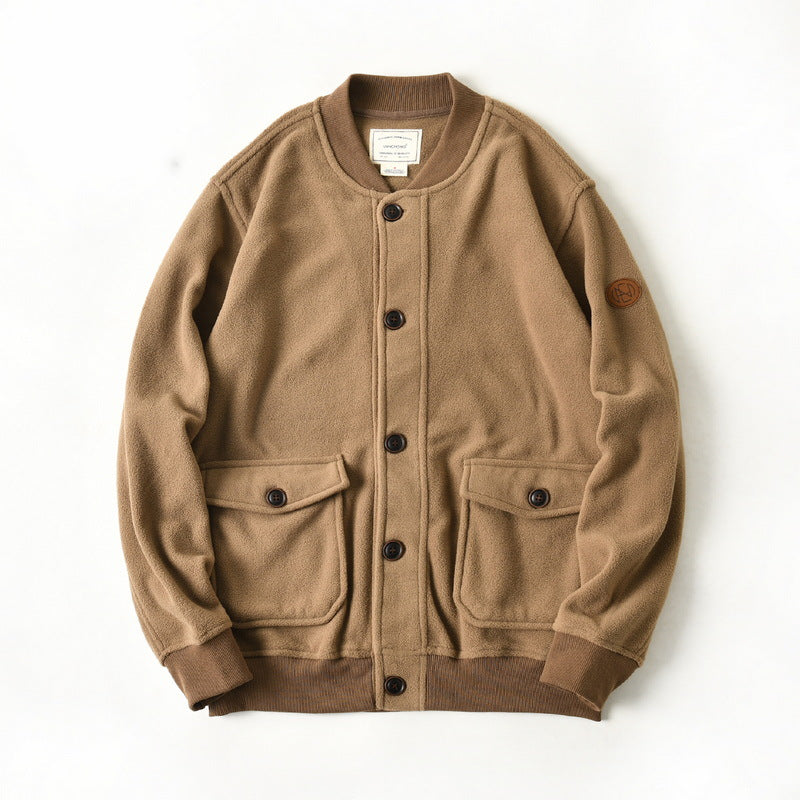 Herren Fleecejacke mit praktischen Taschen Drune
