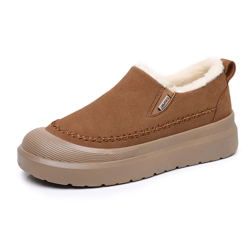 Damen Fleecegefütterte Freizeitschuhe mit rutschfester Sohle Drune