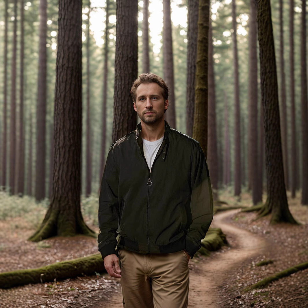 Herren lässige und winddichte Freizeitjacke Drune
