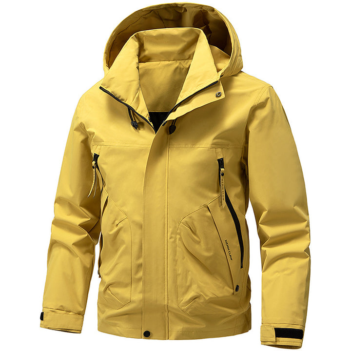 Herren Wasserdichte Multifunktionsjacke Drune