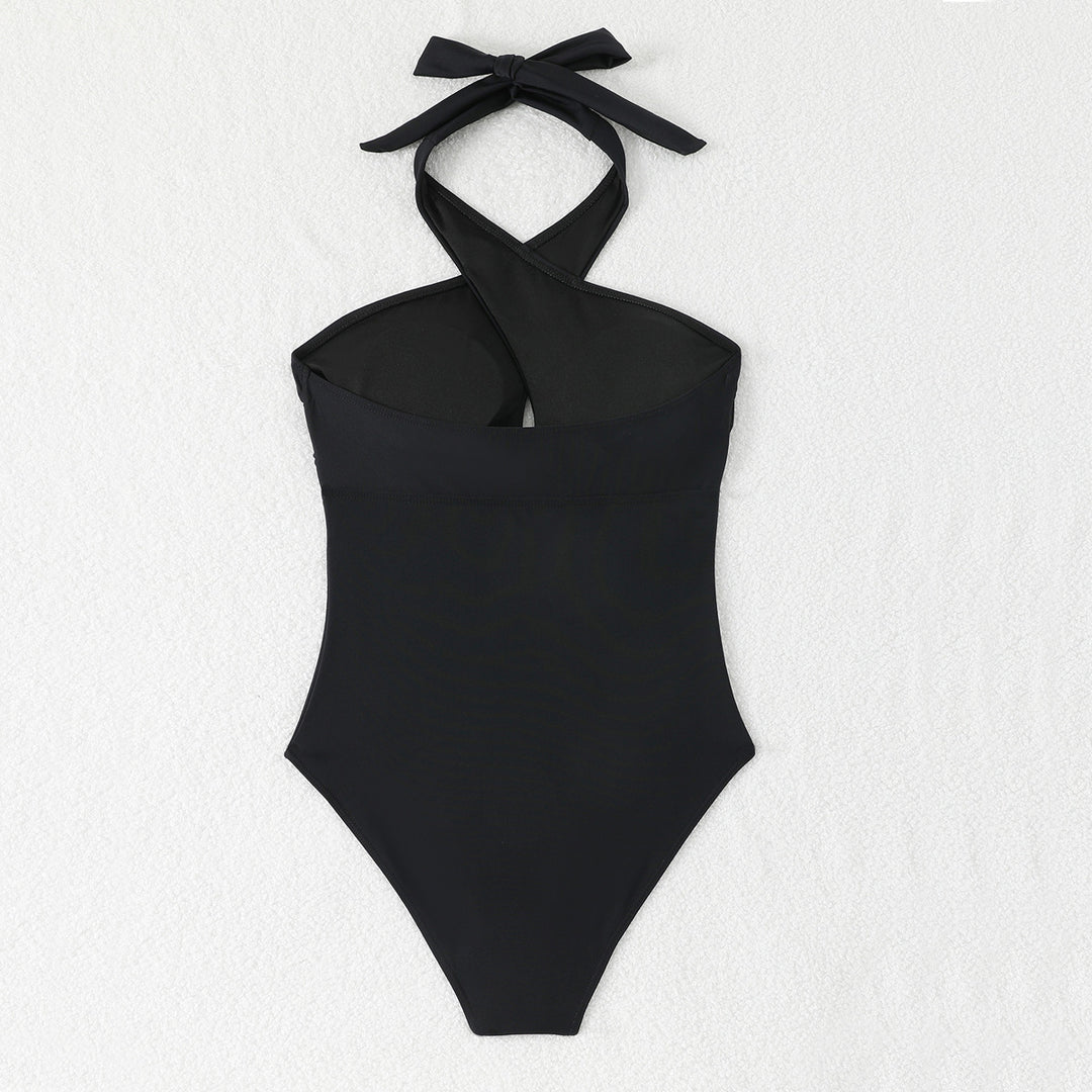 Damen Trendy Einteiler Badeanzug Drune