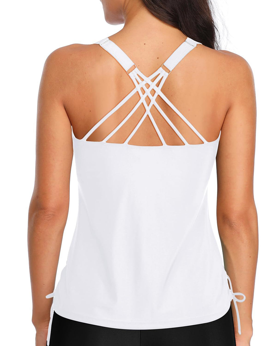 Damen Sportliches Tankini-Oberteil Drune