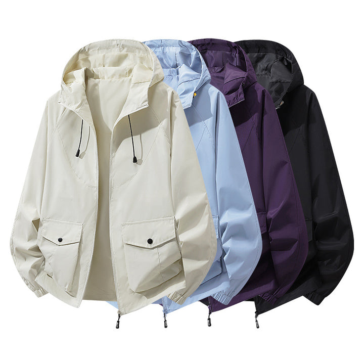 Damen Sportliche Kapuzenjacke mit praktischen Taschen Drune
