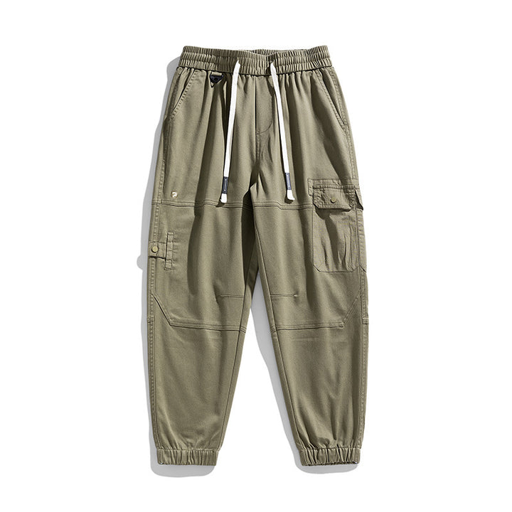 Herren Taktischer Cargo-Jogger mit elastischem Komfortbund, Multifach-Taschen und Kniepaneelen Drune