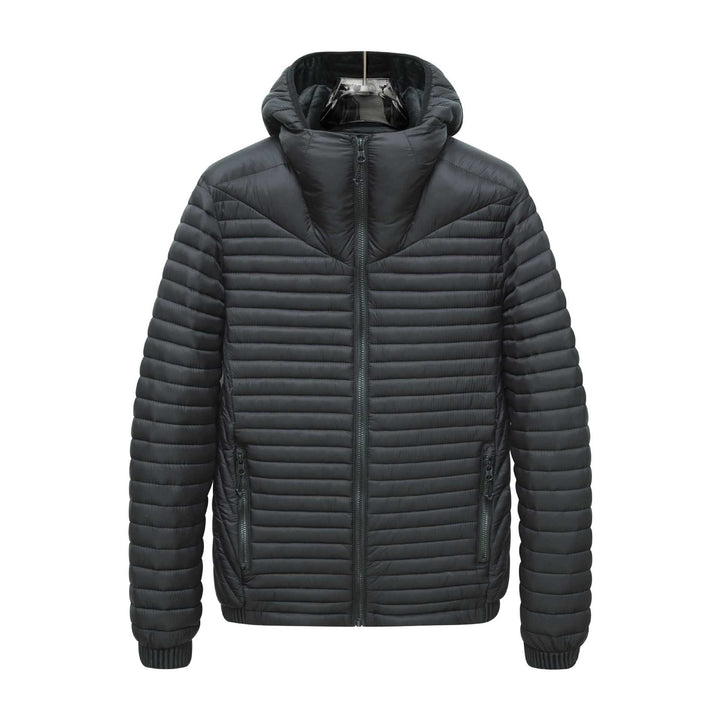 Herren Leichte Steppjacke mit Kapuze Drune