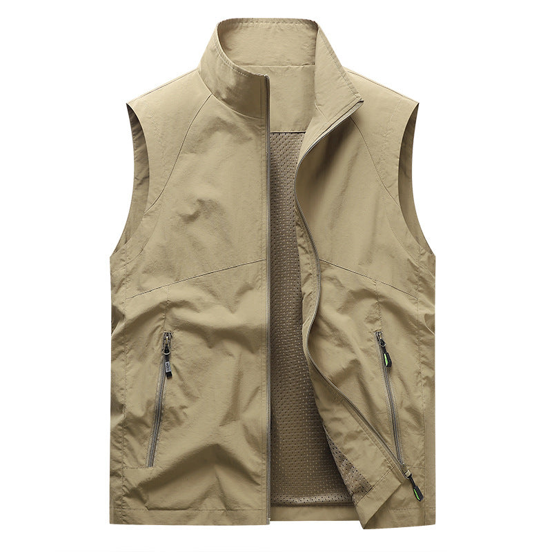 Damen Leichte Outdoor-Weste mit praktischen Taschen