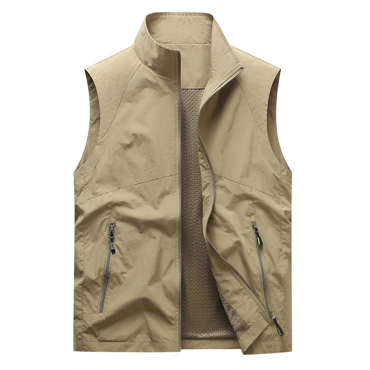 Damen Leichte Outdoor-Weste mit praktischen Taschen