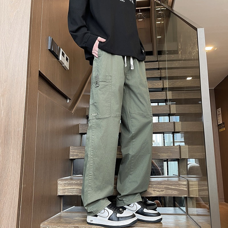 Herren Weite Cargo-Hose mit Thermofutter, Kordelbund & Utility-Taschen Drune