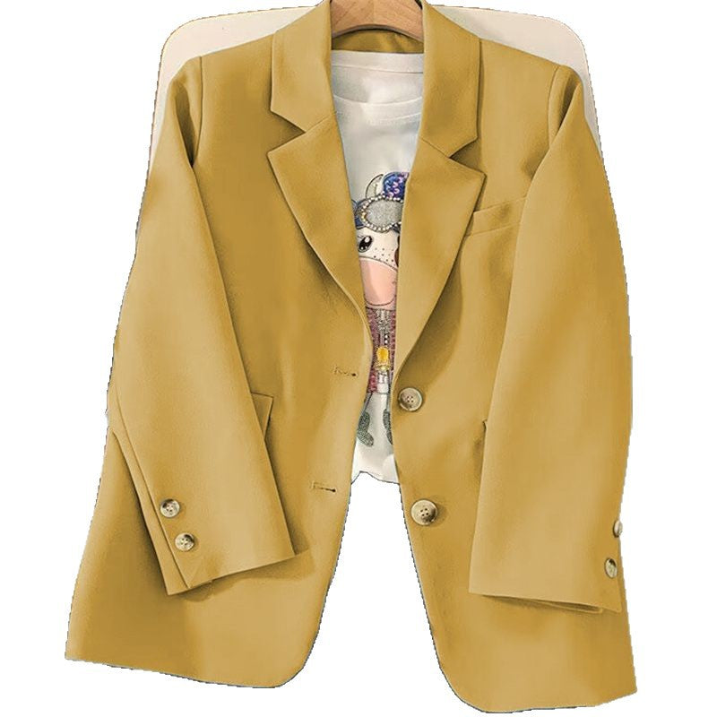 Damen eleganter Blazer mit doppelter Knopfleiste Drune