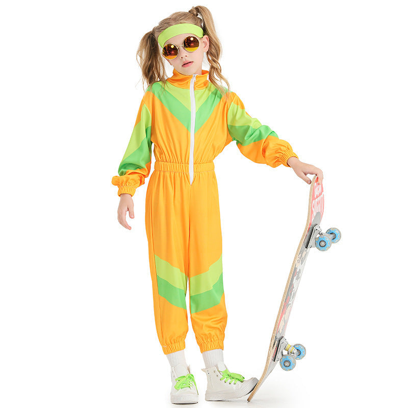 Mädchen Sportlicher Freizeitanzug Drune