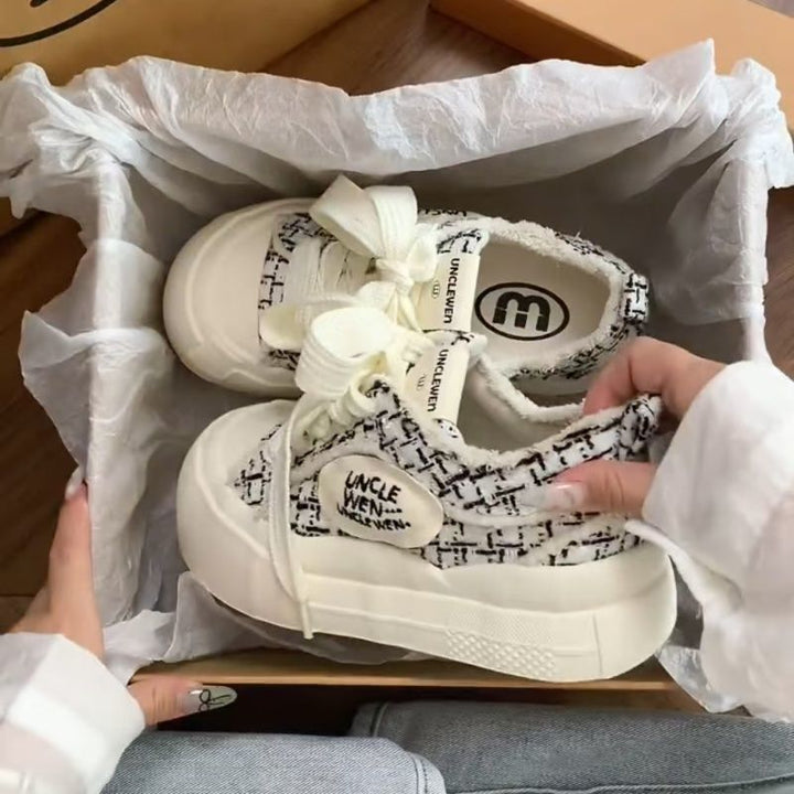 Damen Bequeme Sneakers mit kuscheligem Innenfutter und trendigem Design Drune
