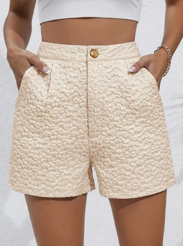 Damen Shorts mit strukturiertem Stoff Drune