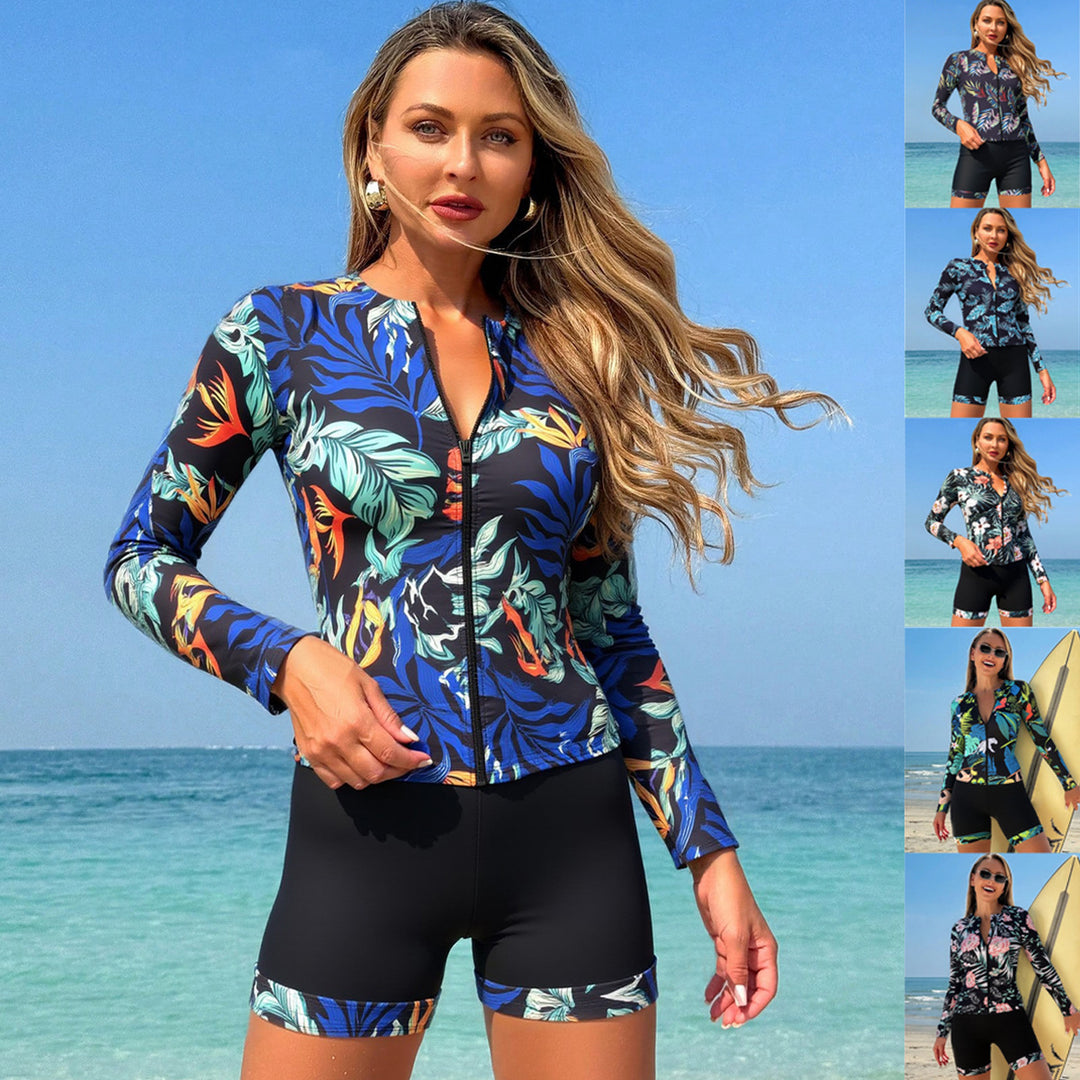 Damen Surfanzug mit floralem Design Drune