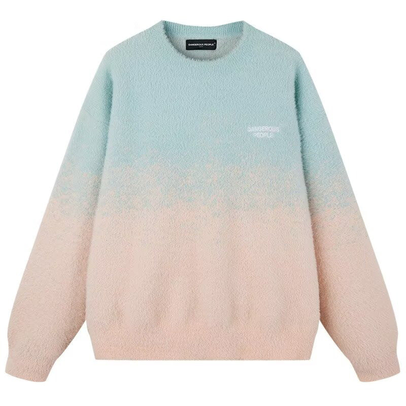 Herren Oversized Fleece-Pullover Drune