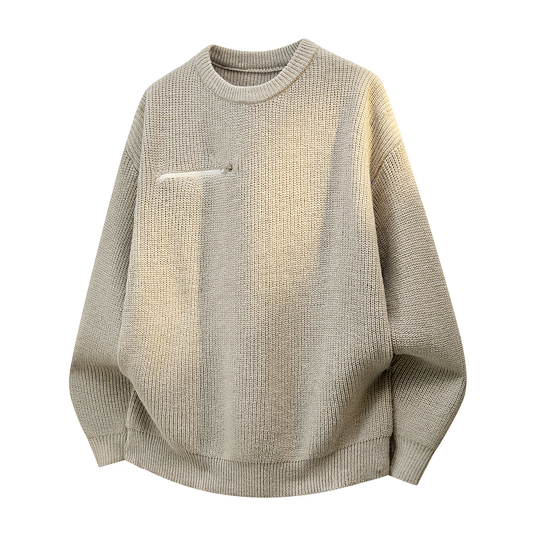 Damen Lässiger Sweater mit Reißverschluss Drune
