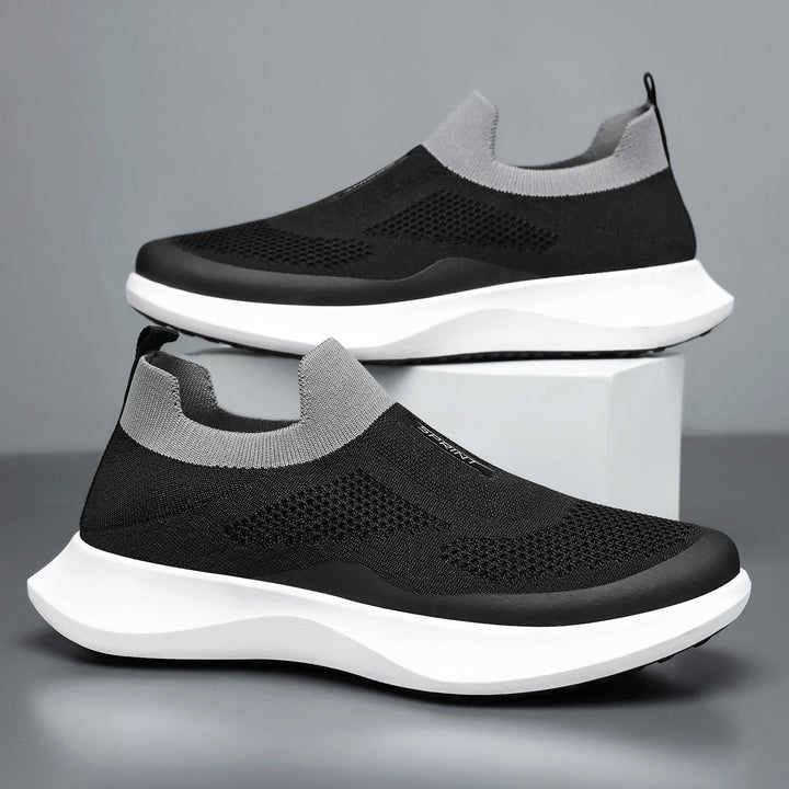 Damen Leichte Sneaker mit elastischem Mesh-Obermaterial Drune