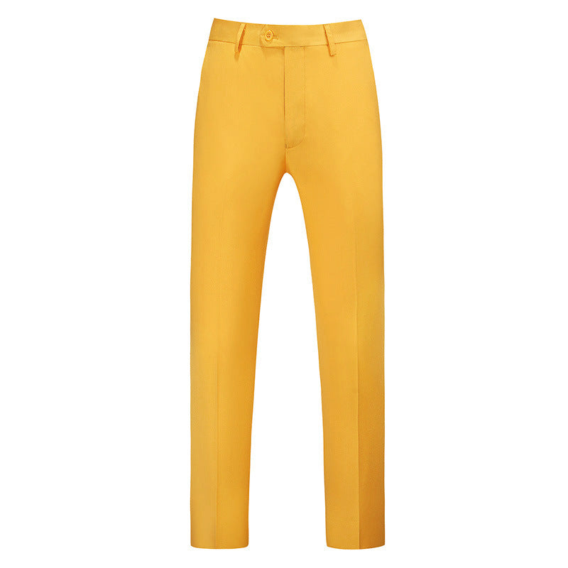Herren nan schlanke Premium-Bügelfaltenhose mit Stretchbund und knitterarmem Gewebe Drune