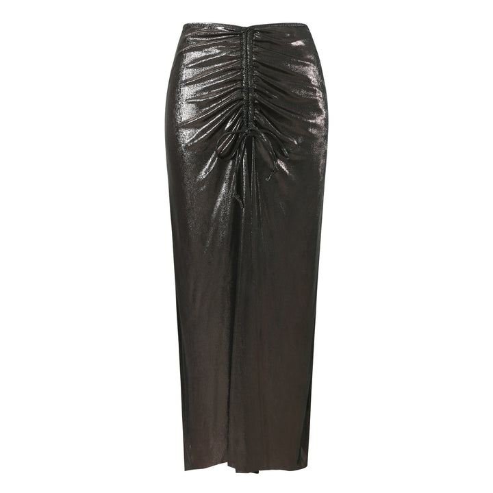 Damen Einteiler Badeanzug mit stilvollen Drapierungen und Perlendetails Drune