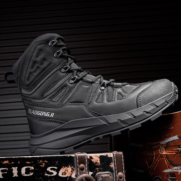 Herren Taktische Hochleistungs Winterstiefel Drune