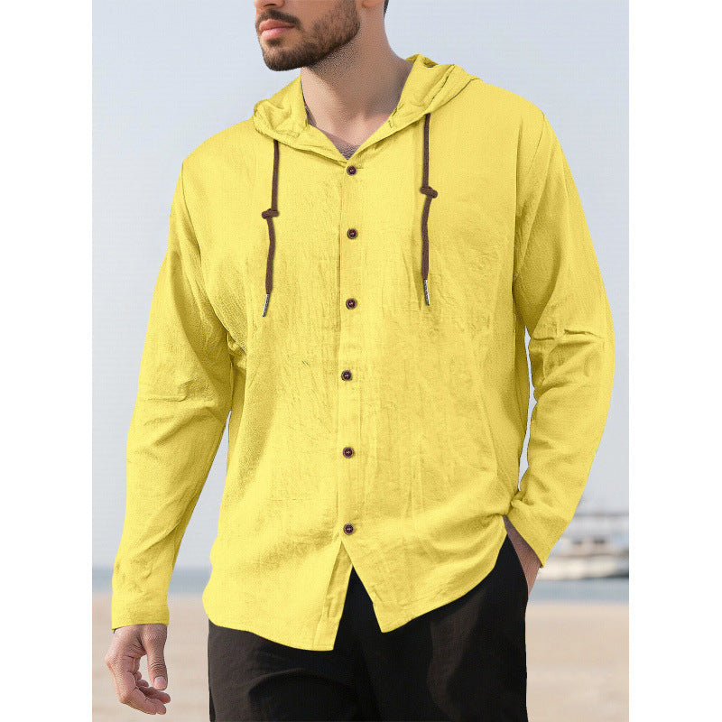 Herren Leichte Kapuzenshirt Drune