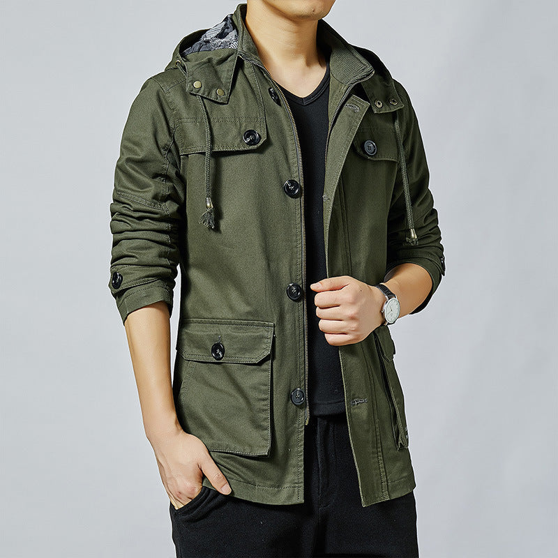 Herren modische Übergangsjacke Drune