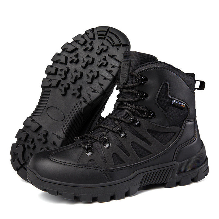 Damen robuste Wanderstiefel mit griffiger Profilsohle Drune