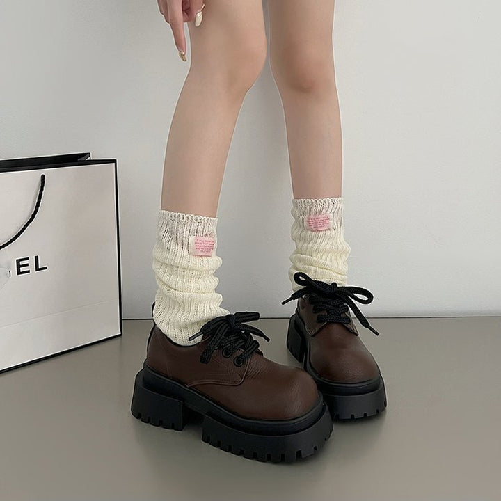 Damen Chunky Schnürschuhe mit dickem Profil und modernem Design Drune