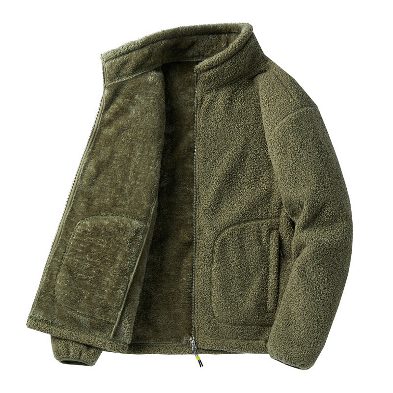Damen Fleece-Jacke mit hohem Kragen Drune