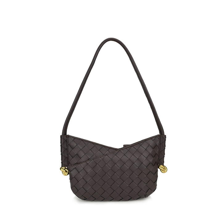 Damen Gewebte Lederhandtasche Drune