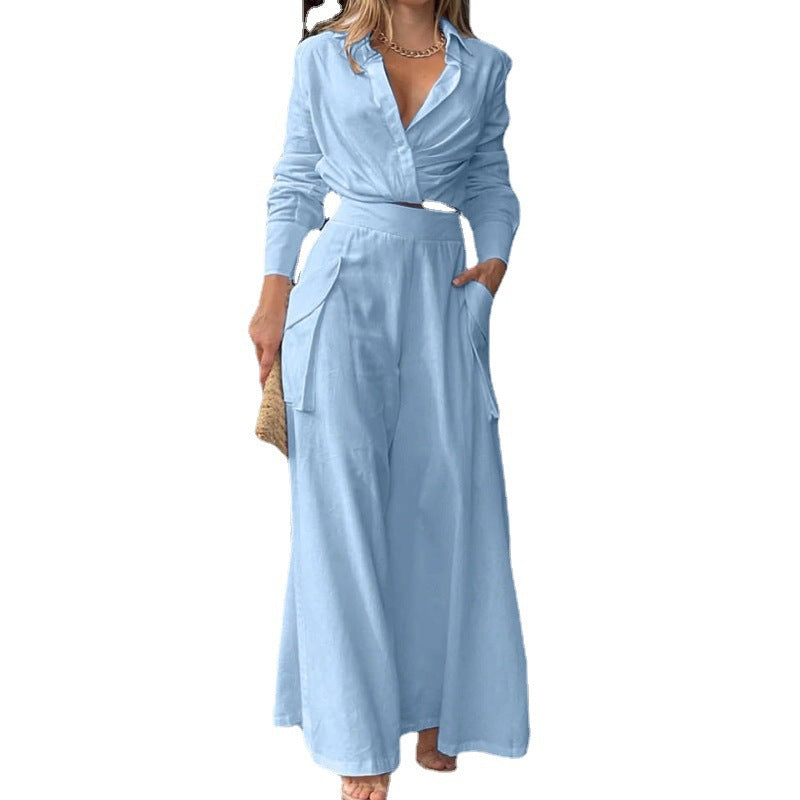 Damen Elegantes und lässiges Zweiteiler-Set Drune